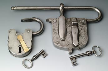 Padlock and Gate Lock.