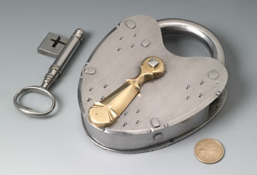 Large Puzzle Padlock.